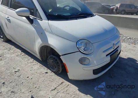 2013 Fiat 500 Pop из США, поврежденный, VIN 3C3CFFARXDT570113
